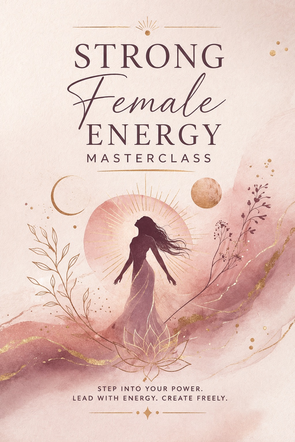 Buchcover: Strong Female Energy Masterclass von Elias Frei